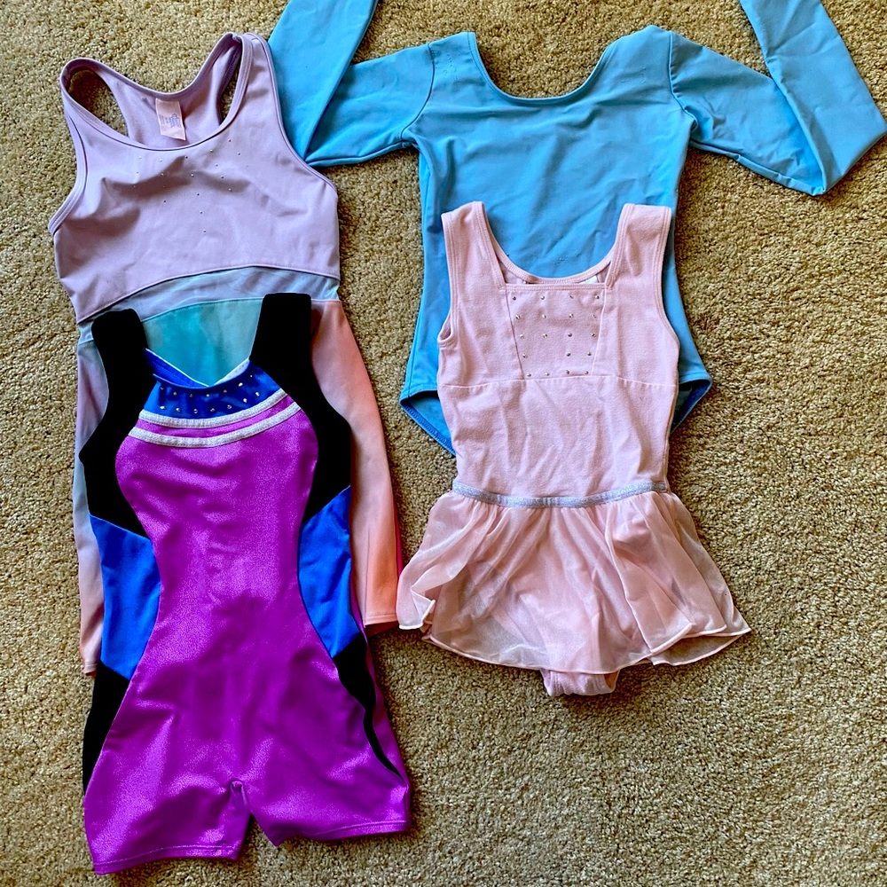 Leotard Lot - size 6X and 7/8